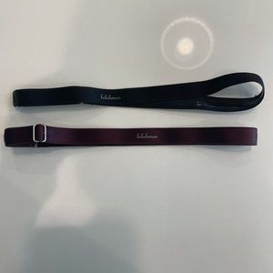 Lululemon adjustable headband set